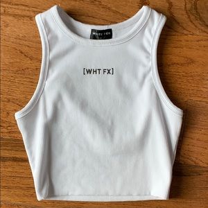 White Fox crop top